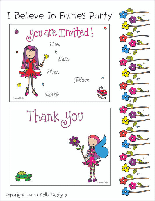 Printable Party - Fairy Party