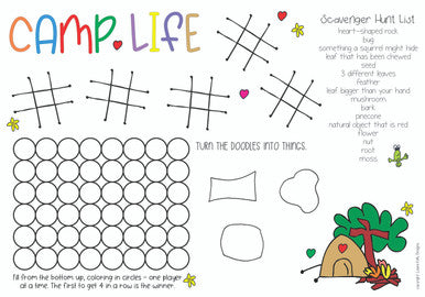 Games on the Go - Camp Life