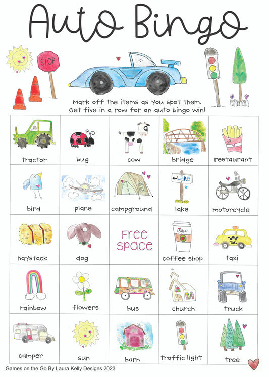 Games on the Go-Bingo