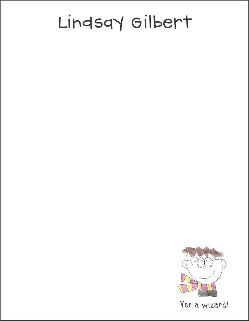 Harry Potter Memo Pad Set 1