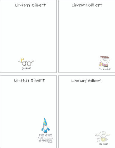 Harry Potter Memo Pad Set 1