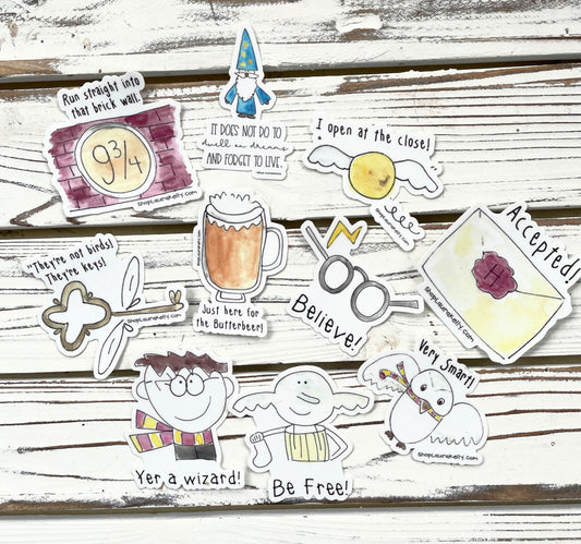 Harry Potter Vinyl Sticker Super Set