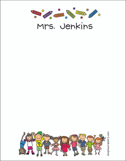 Memo Pad Set - Happy Kids