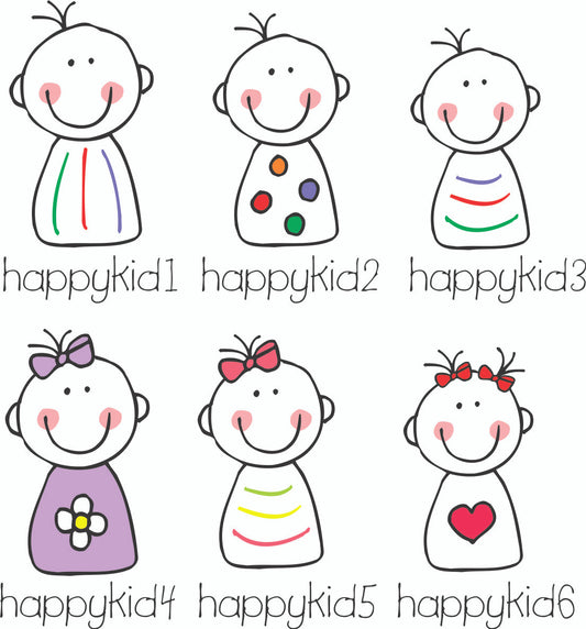 Happy Kids Note Cards - Quantity 50
