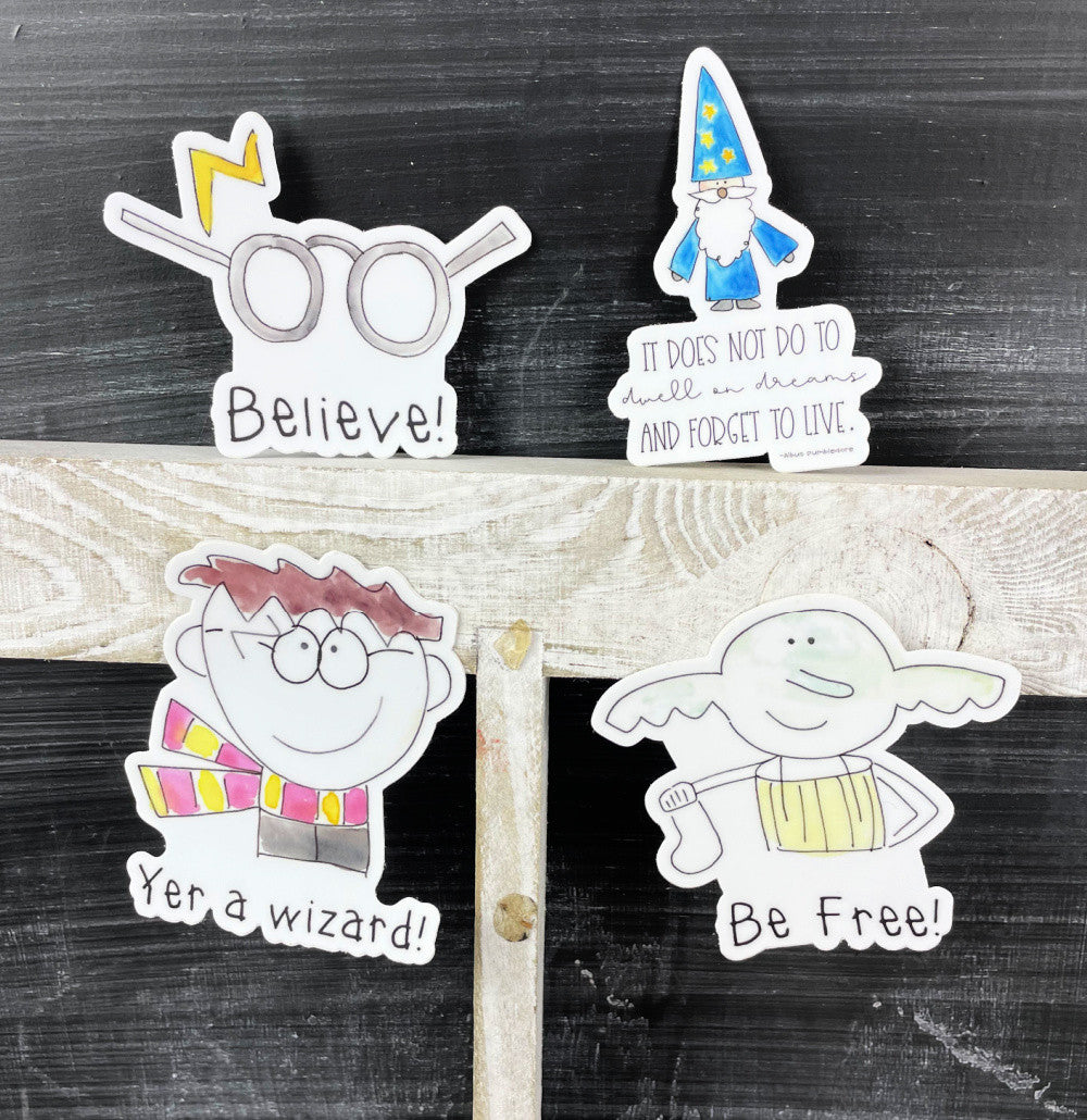 Harry Potter Vinyl Sticker Set