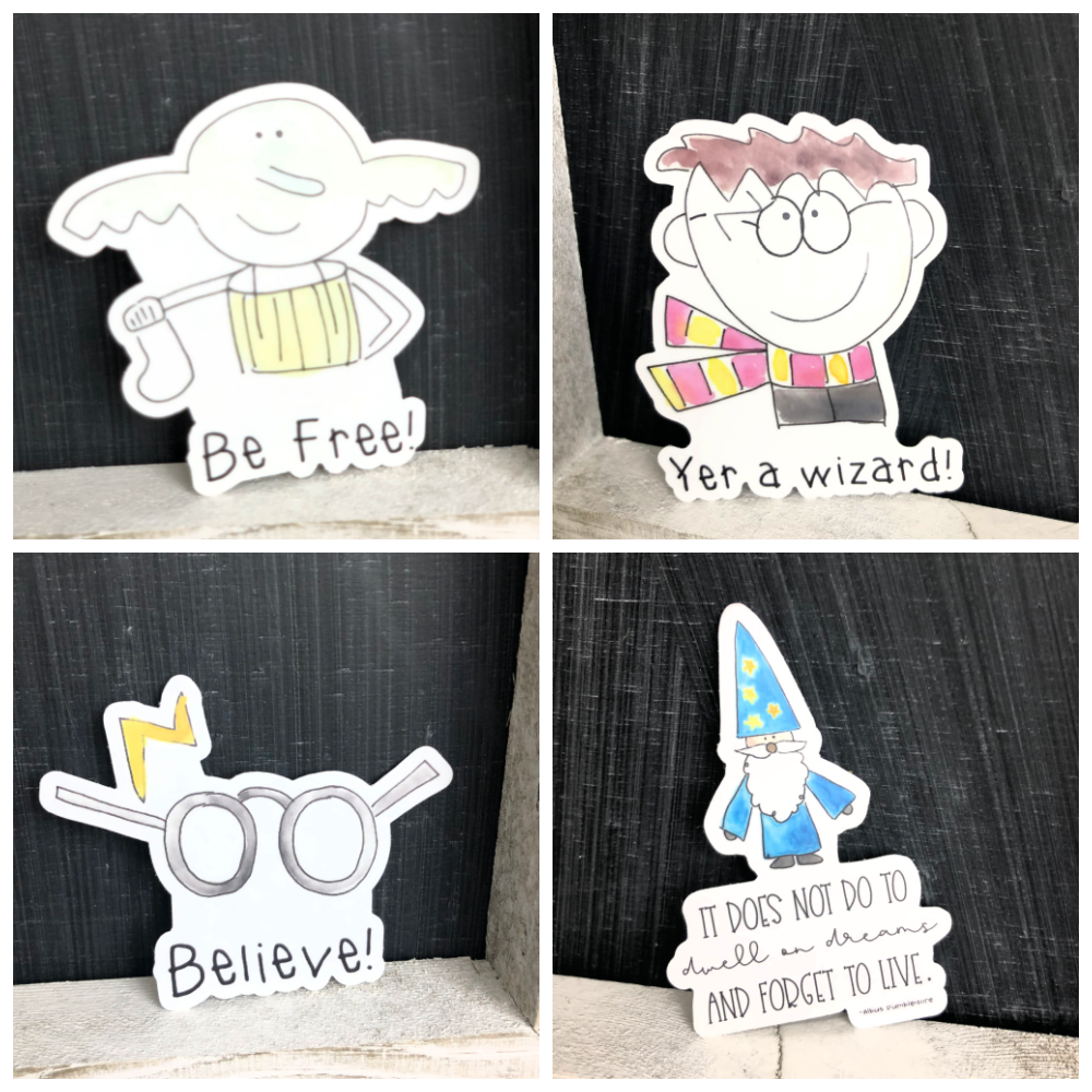 Harry Potter Vinyl Sticker Set