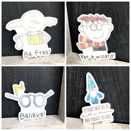 Harry Potter Vinyl Sticker Set