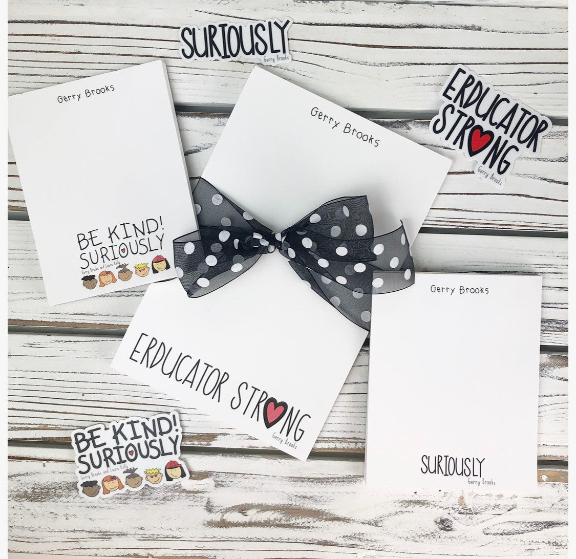 Memo Pad Set - Gerry Brooks