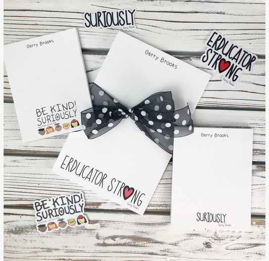 Memo Pad Set - Gerry Brooks