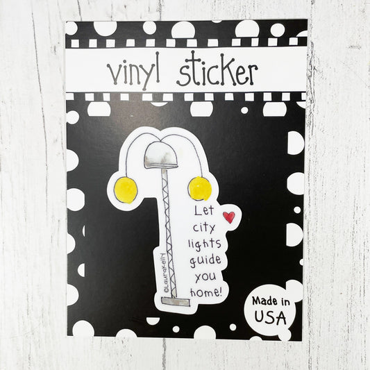 Vinyl Sticker-CITYLIGHTS