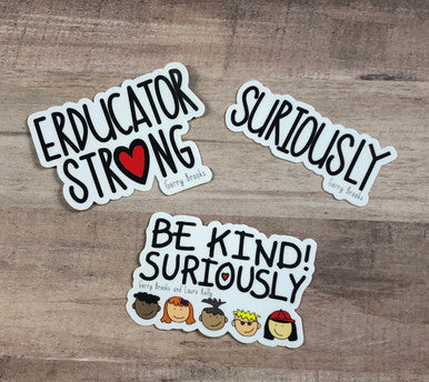 Gerry Brooks Vinyl Sticker Set