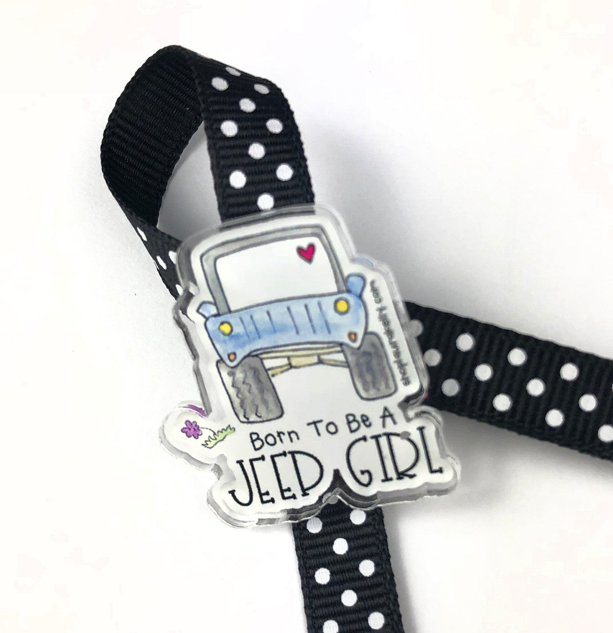 Jeep Girls Acrylic Pin