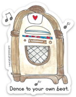 Vinyl Sticker - Jukebox