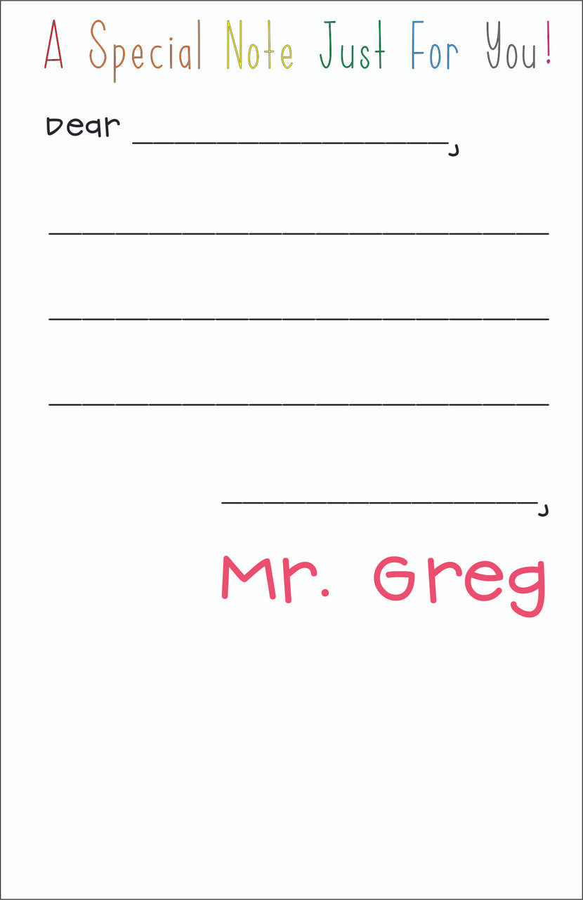Memo Pad Set - Kid's First Notes