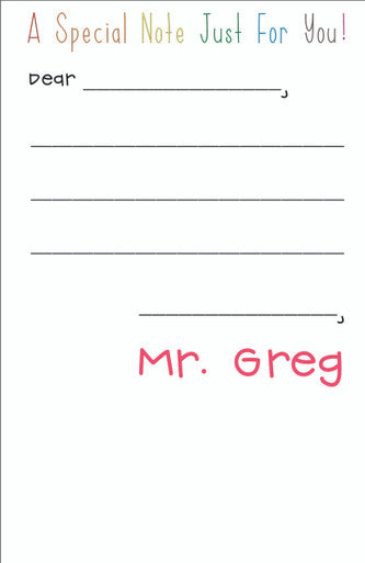Memo Pad Set - Kid's First Notes
