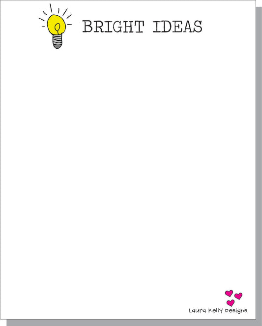 Mini Memo Pad - Bright Ideas