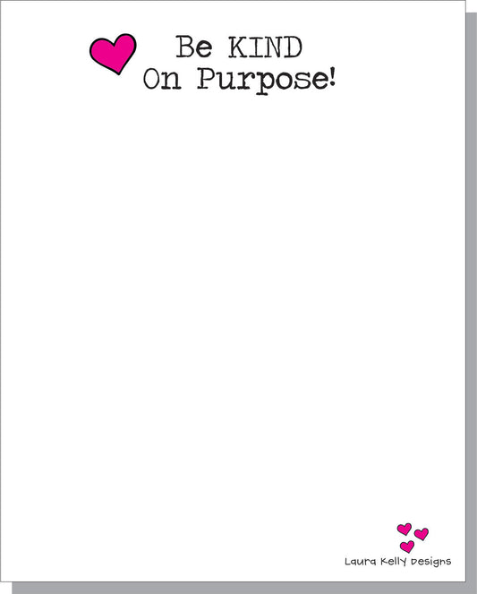 Mini Memo Pad - On Purpose