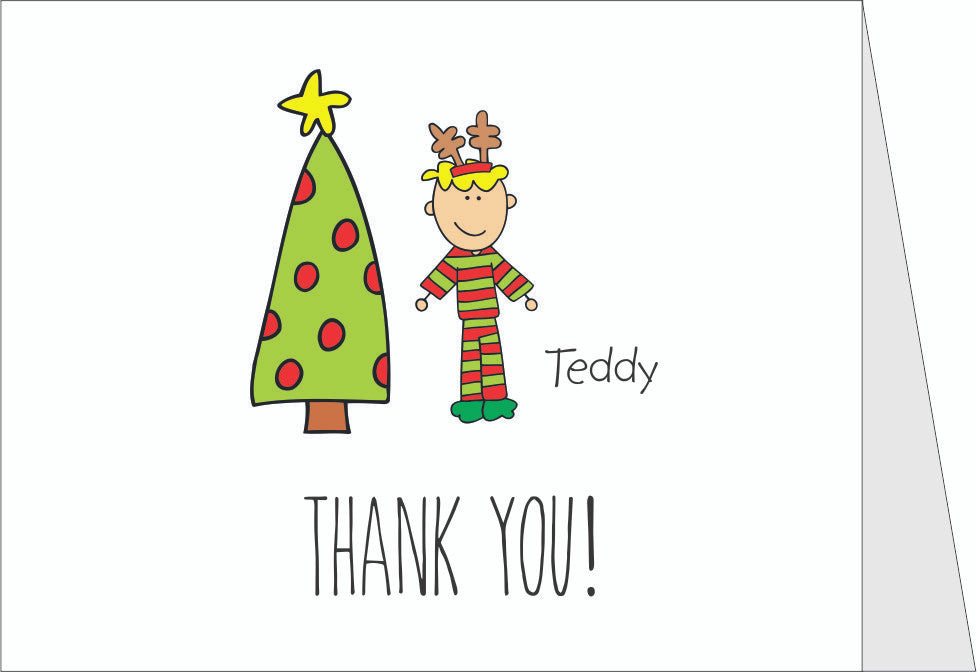 Me and My Peeps Individual Character Holiday Thank You Note Cards _ Qty 50