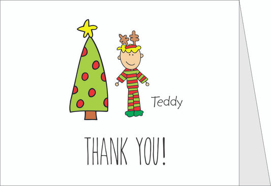 Me and My Peeps Individual Character Holiday Thank You Note Cards _ Qty 50