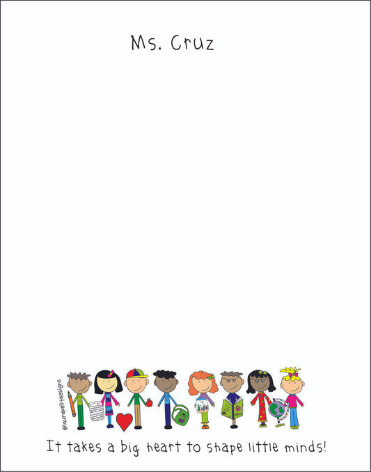 Memo Pad Set - Big Heart