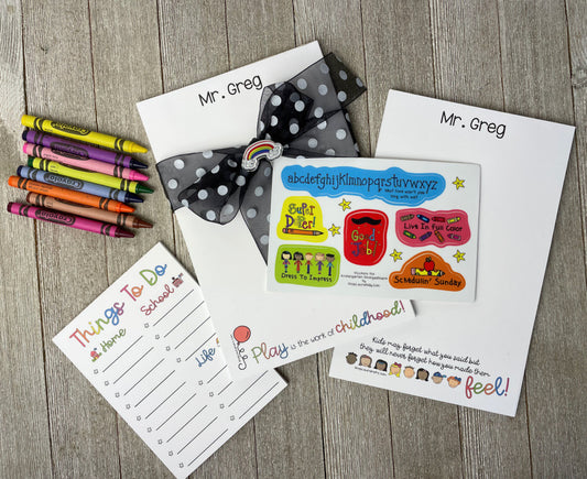 Kindergarten Smorgasboard Back to School Pack