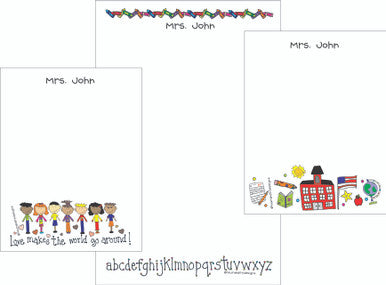Memo Pad Set - Educator