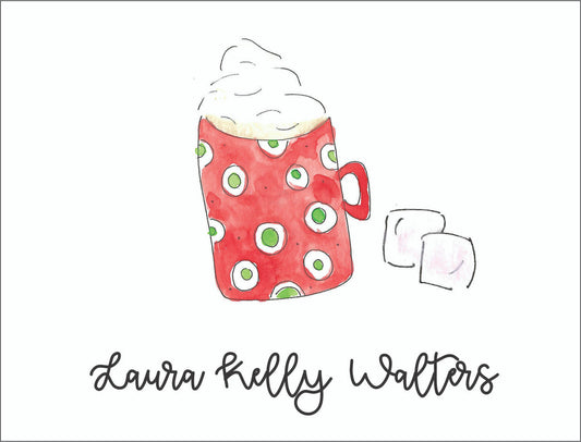 Hot Cocoa Note Cards - Quantity 50