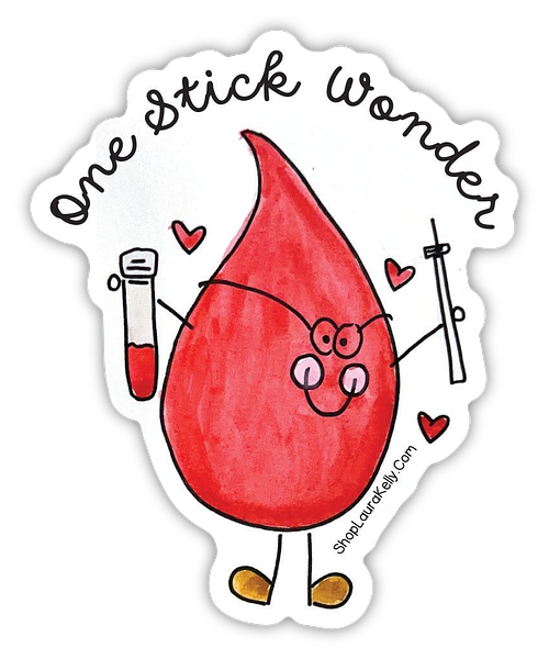 One Stick Vinyl Sticker