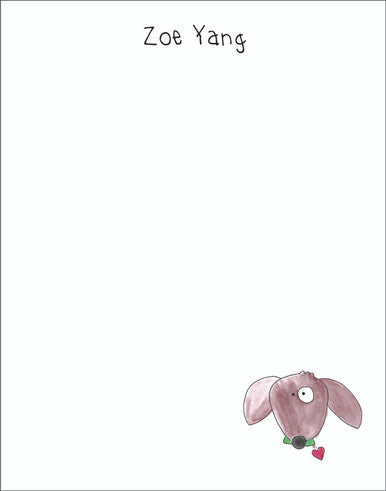 Memo Pad Set - Puppy