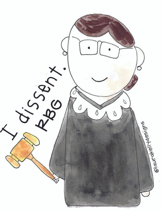 Ruth Bader Ginsburg Sticker - Dissent