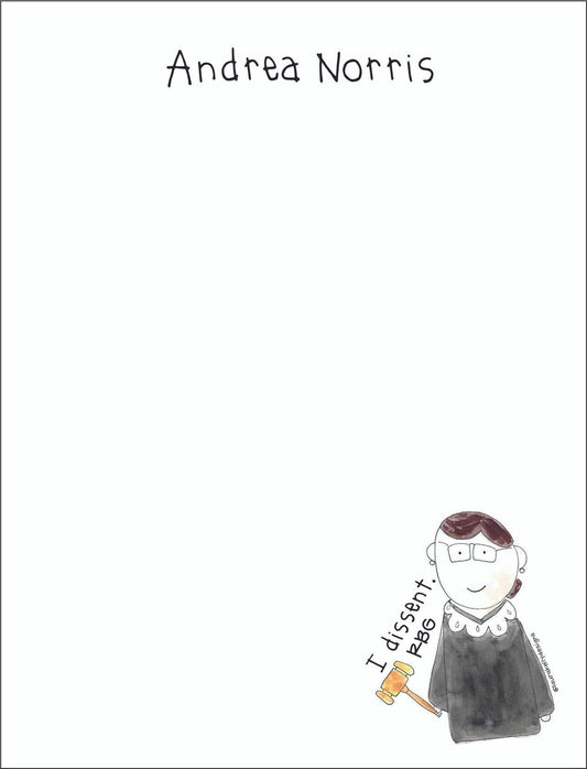Memo Pad Set - Ruth Bader Ginsburg