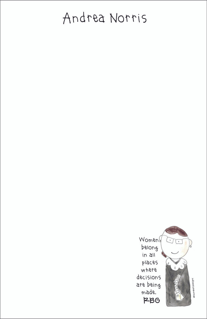 Memo Pad Set - Ruth Bader Ginsburg