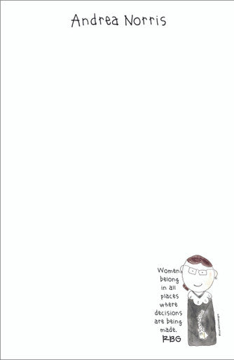 Memo Pad Set - Ruth Bader Ginsburg