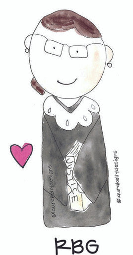 Ruth Bader Ginsburg Acrylic Pin