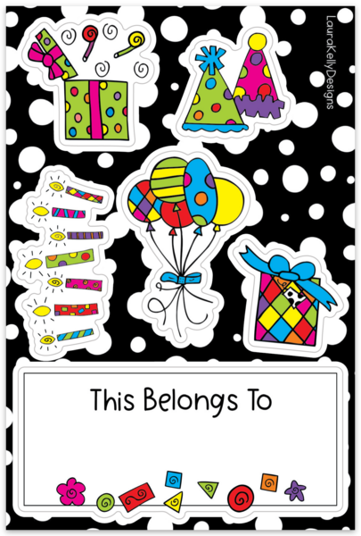 Sticker Sheet - Birthday