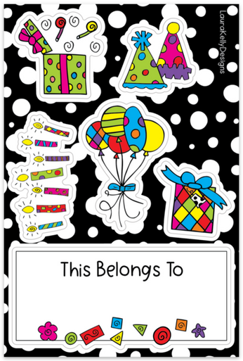 Sticker Sheet - Birthday