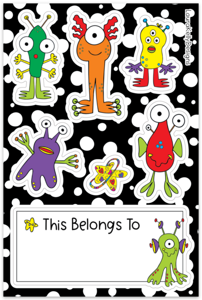 Sticker Sheet - Cosmic