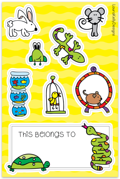 Sticker Sheet - Pets