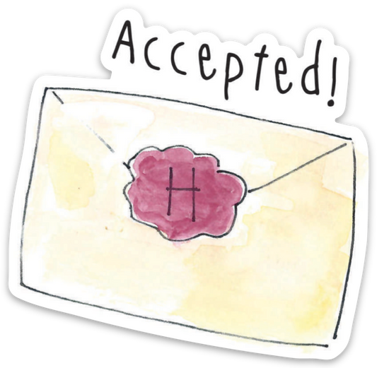 VINYL STICKER - ACCEPTED