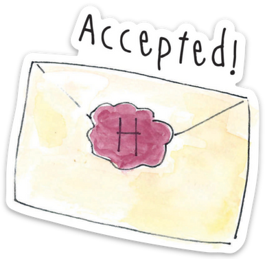 VINYL STICKER - ACCEPTED
