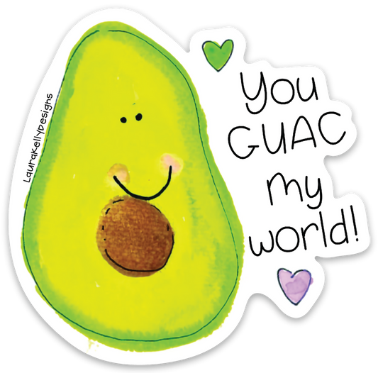 Vinyl Sticker-AVOCADO