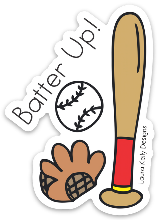 VINYL STICKER - BASEBALL