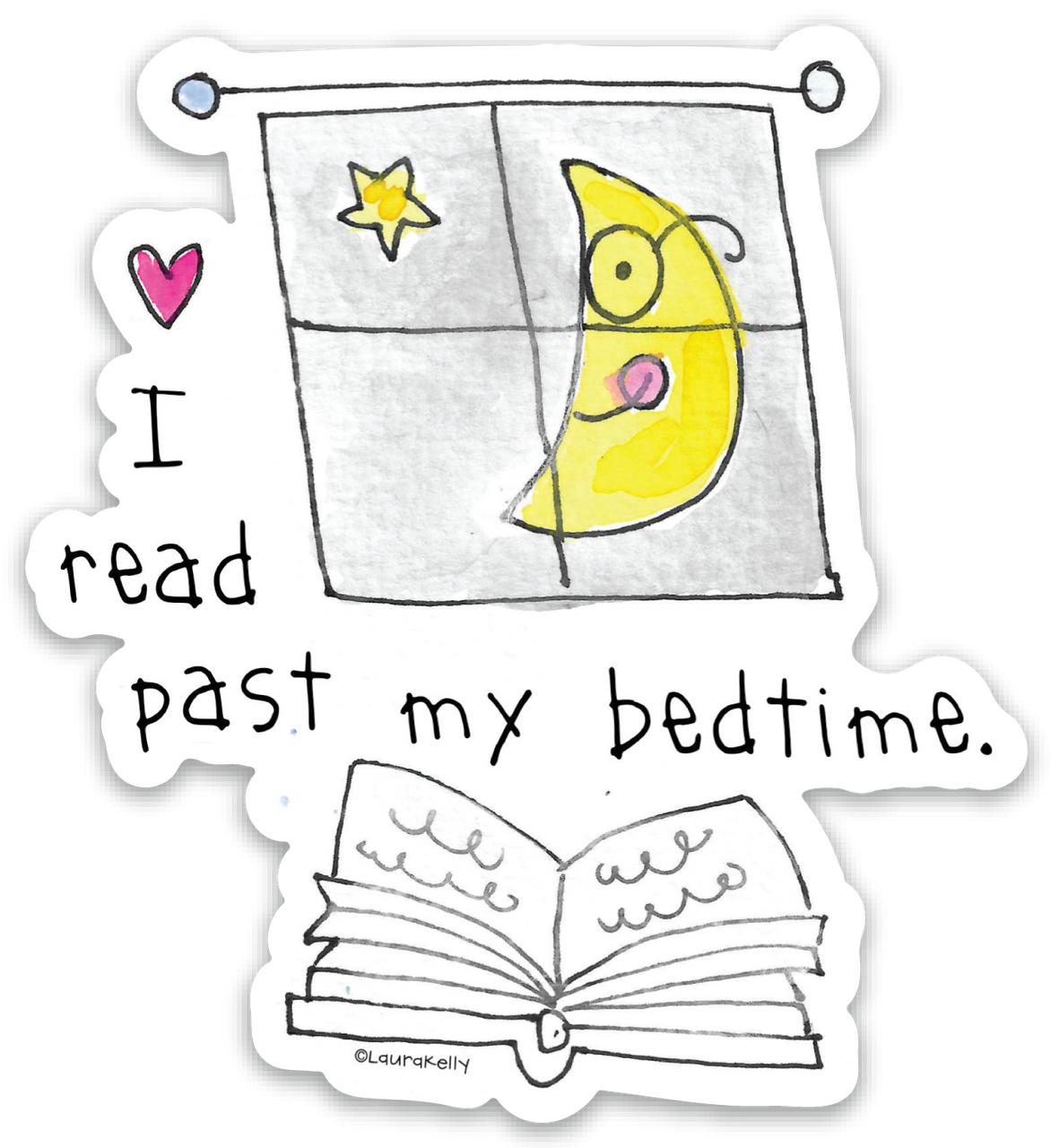 Vinyl Sticker-BEDTIME