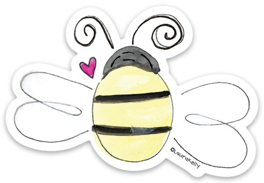 Vinyl Sticker - Bee
