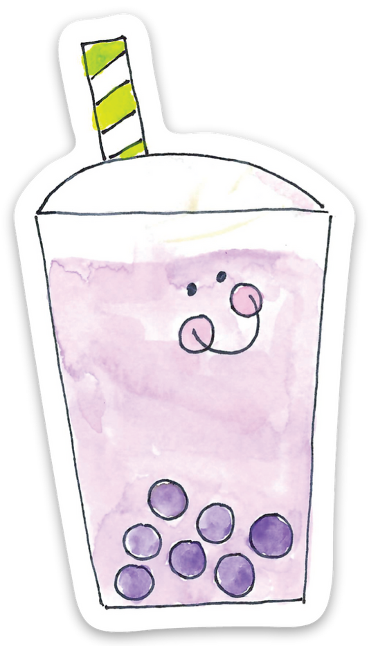 Vinyl Sticker Boba Tea