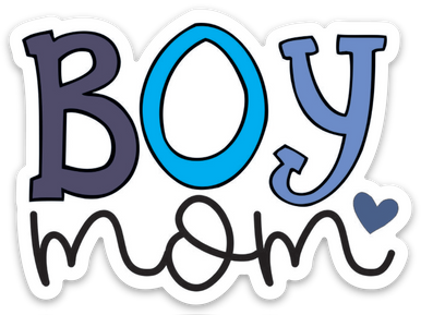 Vinyl Sticker-BOYMOM