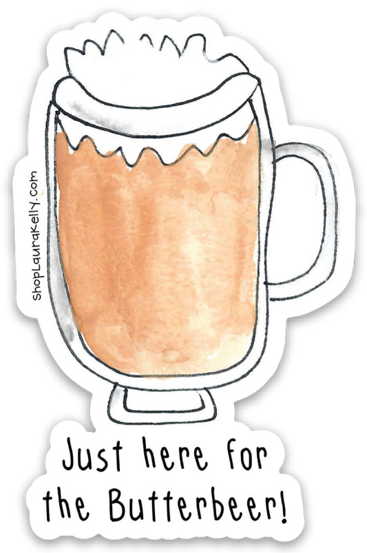Vinyl Sticker Butterbeer