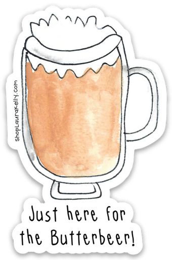 Vinyl Sticker Butterbeer