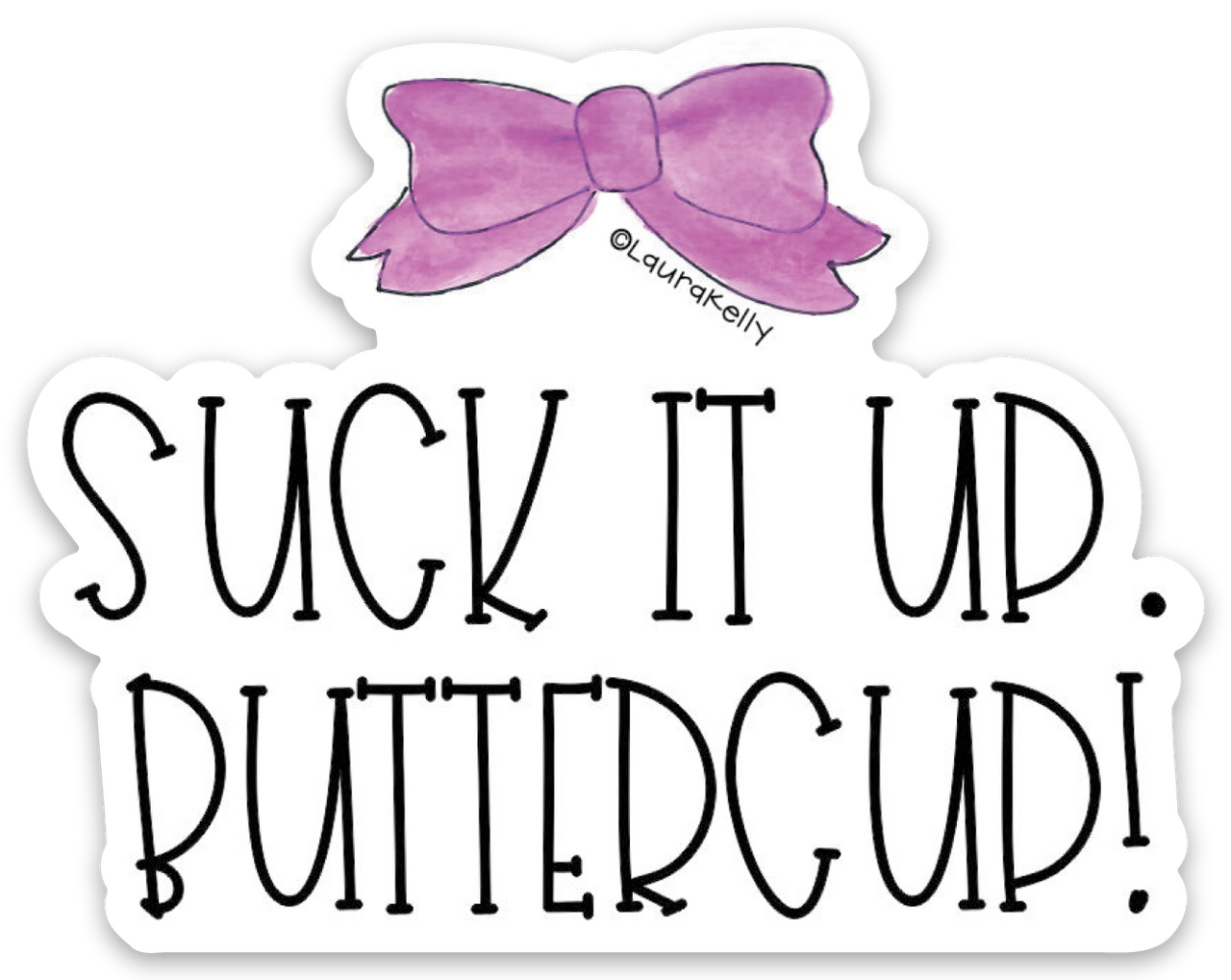 Vinyl Sticker -BUTTERCUP