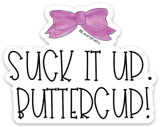 Vinyl Sticker -BUTTERCUP
